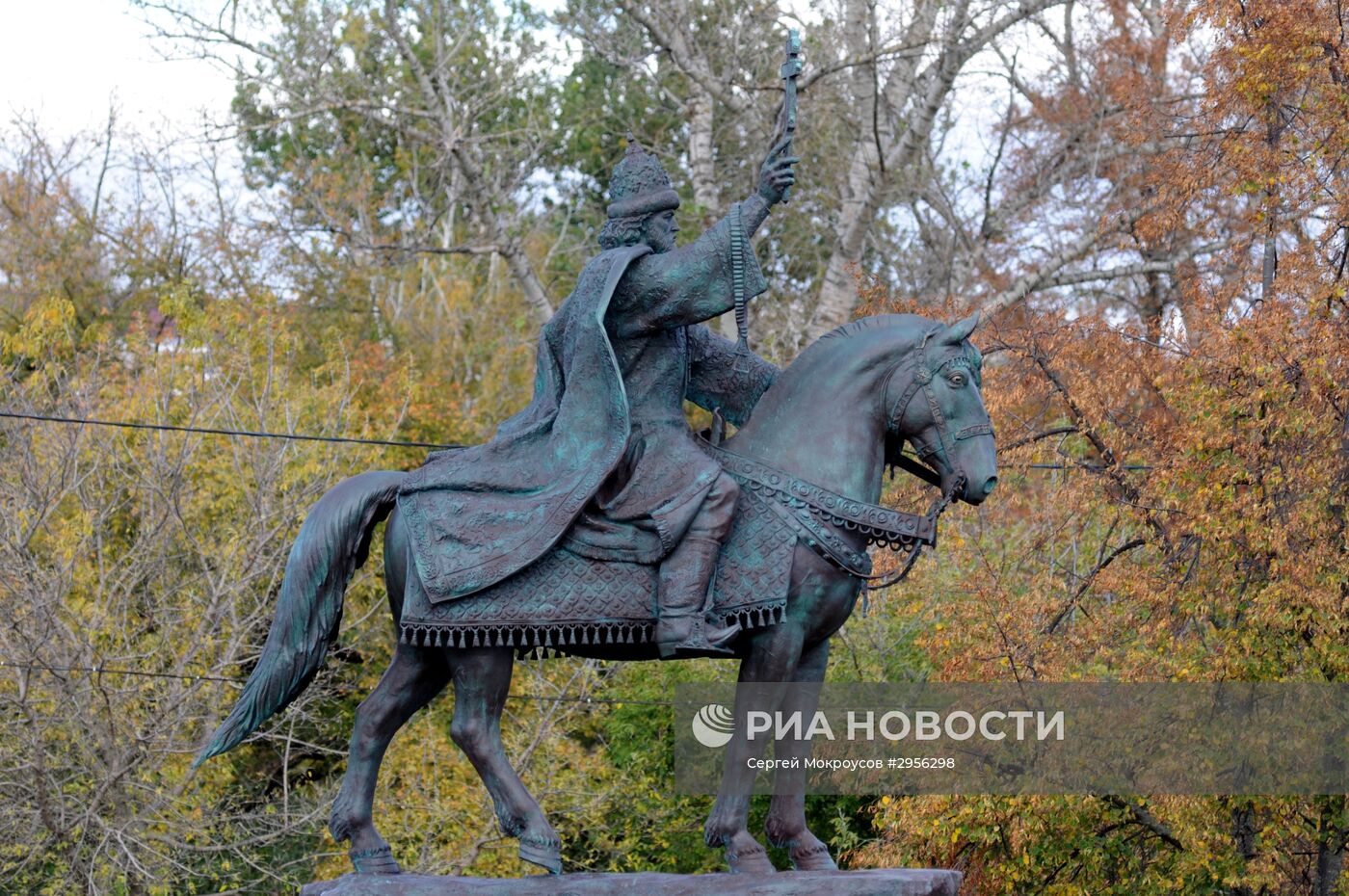 Открытие первого в России памятника Ивану Грозному в Орле