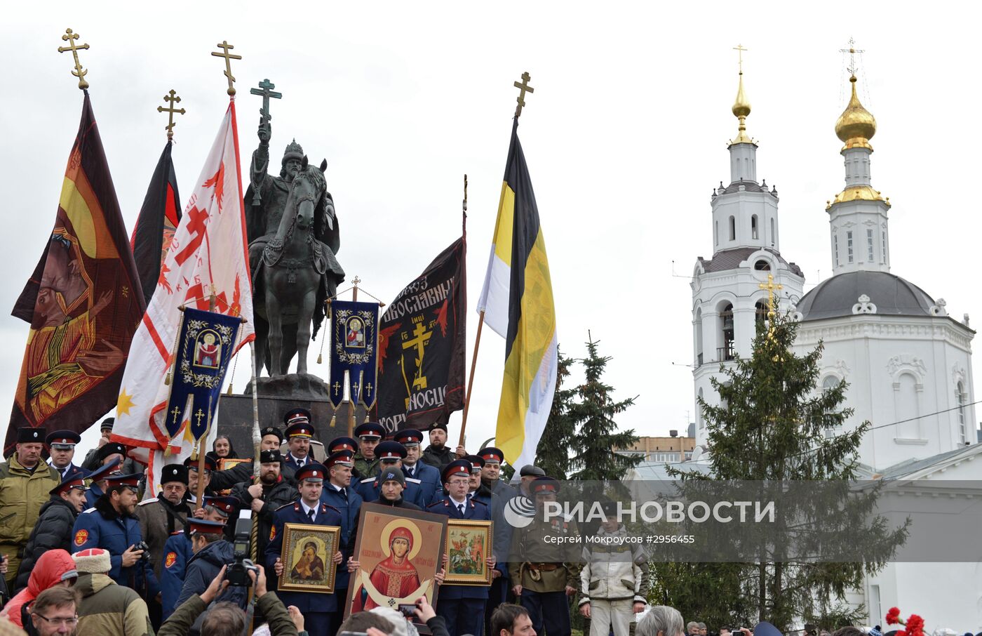 Открытие первого в России памятника Ивану Грозному в Орле