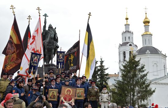 Открытие первого в России памятника Ивану Грозному в Орле