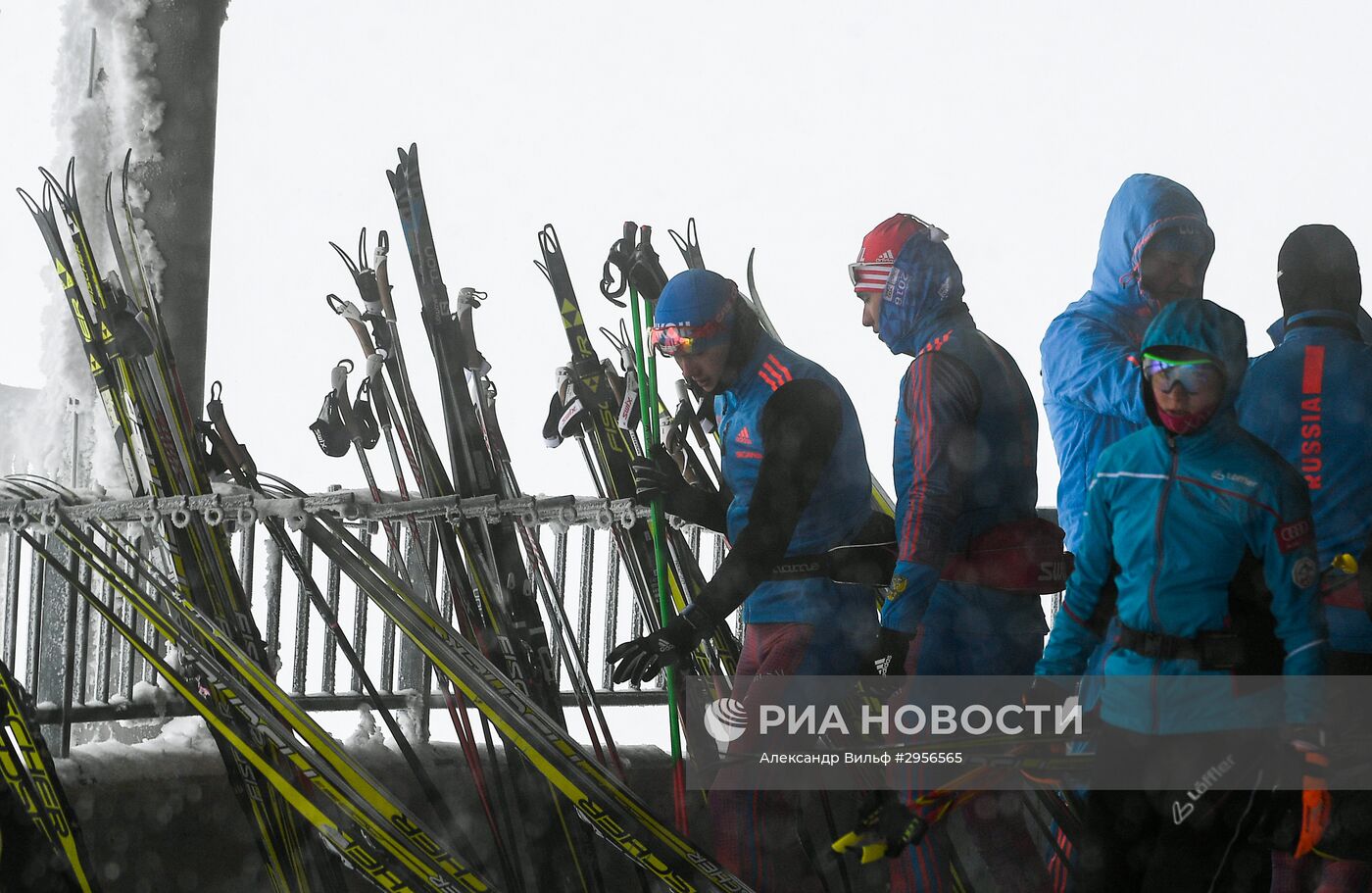 Лыжный спорт. Тренировочный сбор национальной сборной