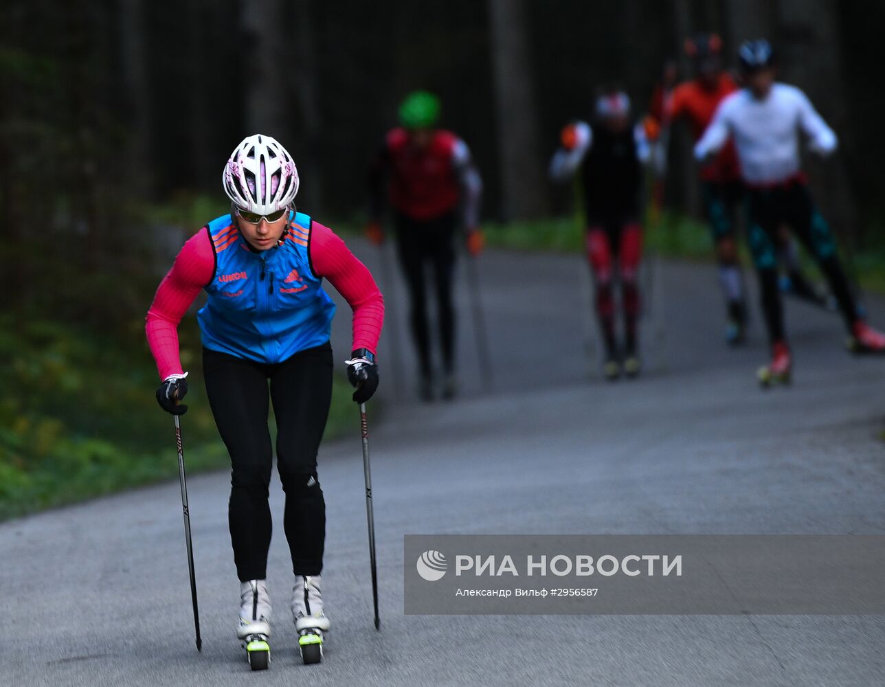 Лыжный спорт. Тренировочный сбор национальной сборной