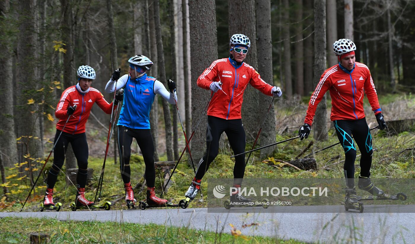 Лыжный спорт. Тренировочный сбор национальной сборной