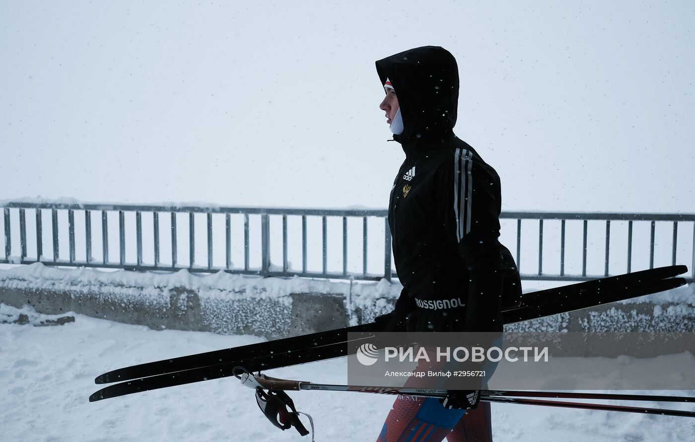 Лыжный спорт. Тренировочный сбор национальной сборной