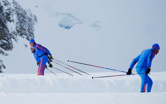 Лыжный спорт. Тренировочный сбор национальной сборной