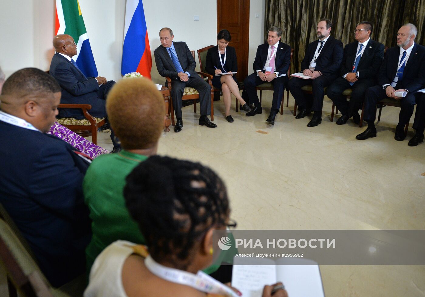 Визит президента РФ В. Путина в Республику Индию (Гоа)