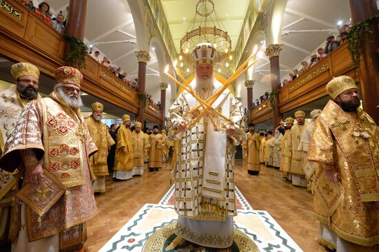 Визит патриарха Кирилла в Великобританию. Второй день