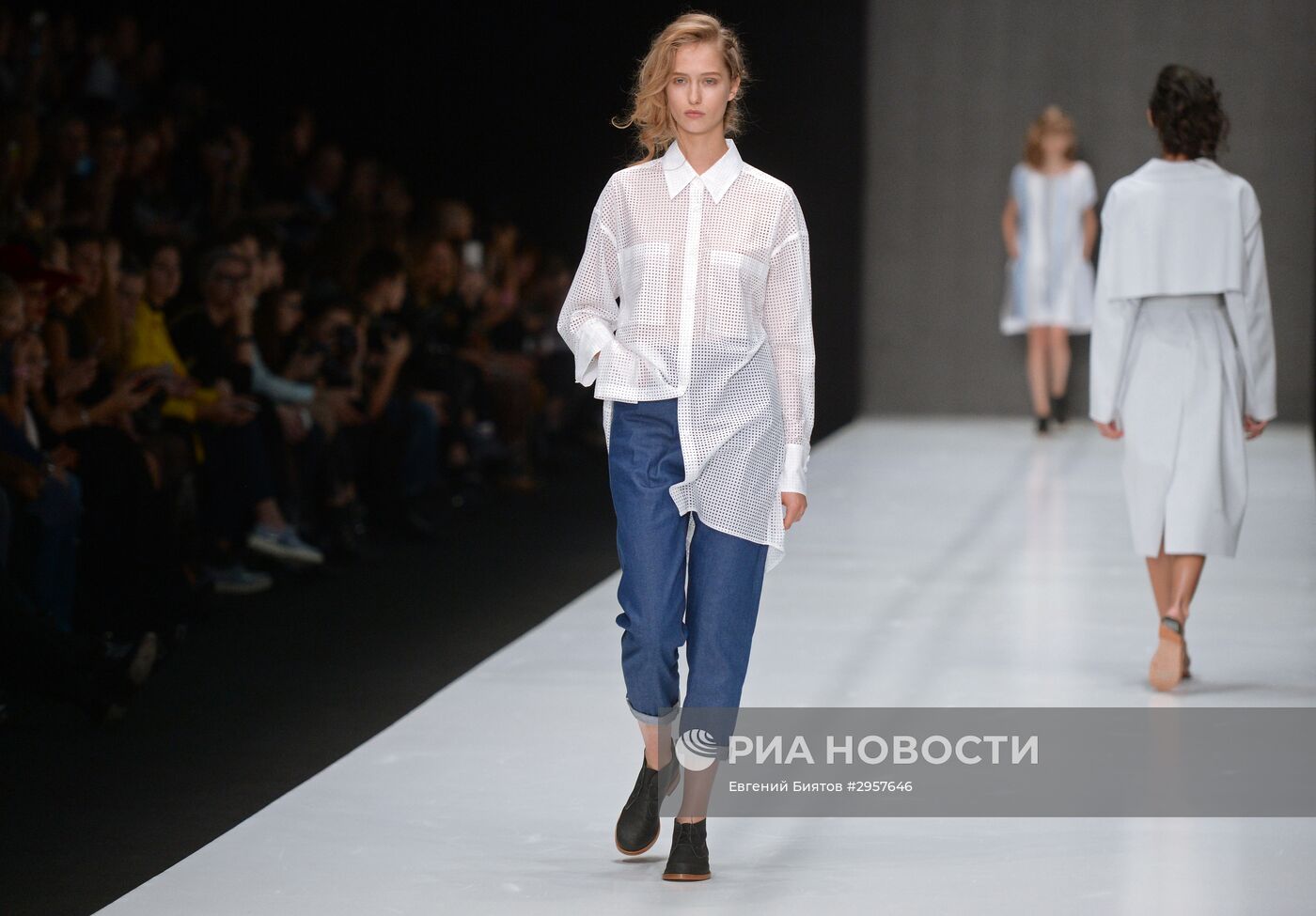 Неделя моды "Mercedes-Benz Fashion Week" в Москве. День четвертый