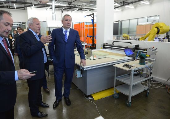 Вице-премьер РФ Д. Рогозин посетил "Сколково"