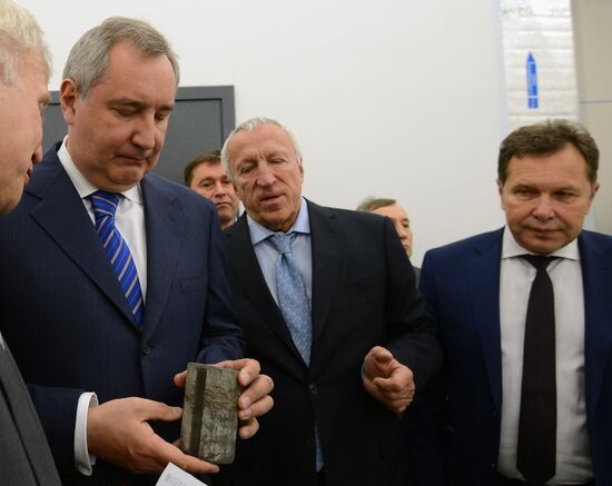 Вице-премьер РФ Д. Рогозин посетил "Сколково"