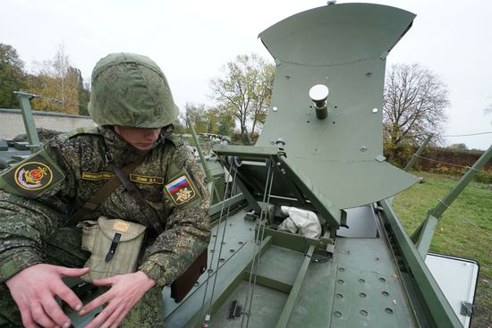Учения военнослужащих Балтийского флота в Калининградской области