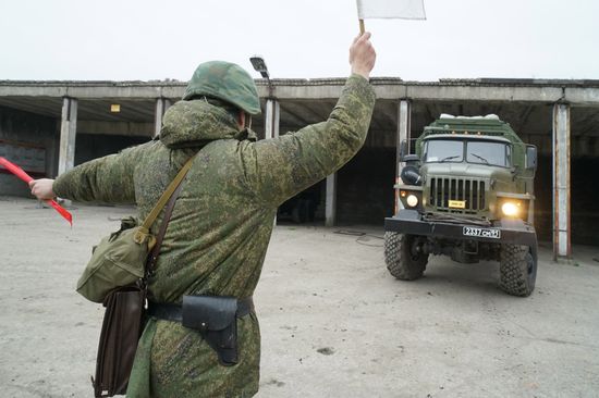 Учения военнослужащих Балтийского флота в Калининградской области
