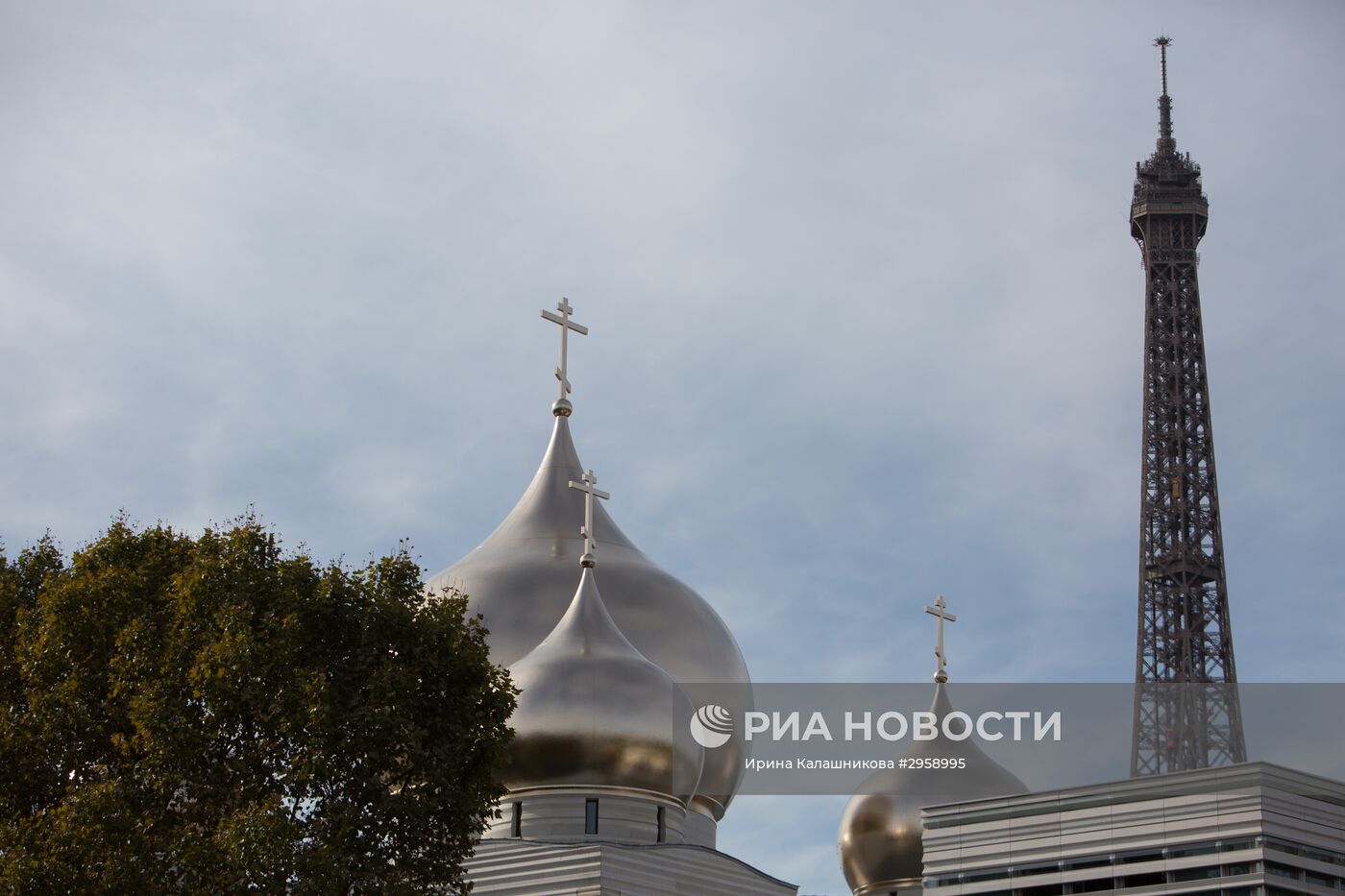 Открытие русского духовно-культурного центра в Париже