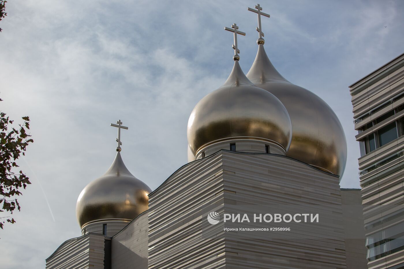 Открытие русского духовно-культурного центра в Париже