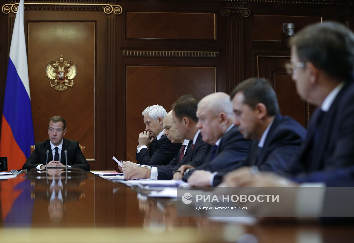 Премьер-министр РФ Д. Медведев провел совещание, посвященное строительству космодрома"Восточный"