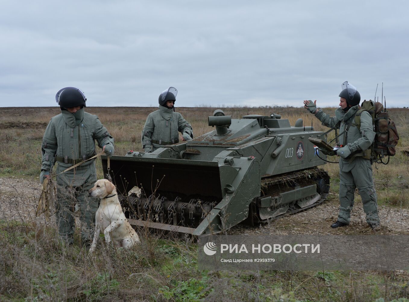 Разминирование сельхозугодий в Чечне