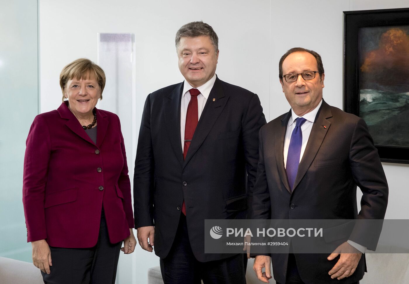 Встреча лидеров стран "нормандской четверки" в Берлине