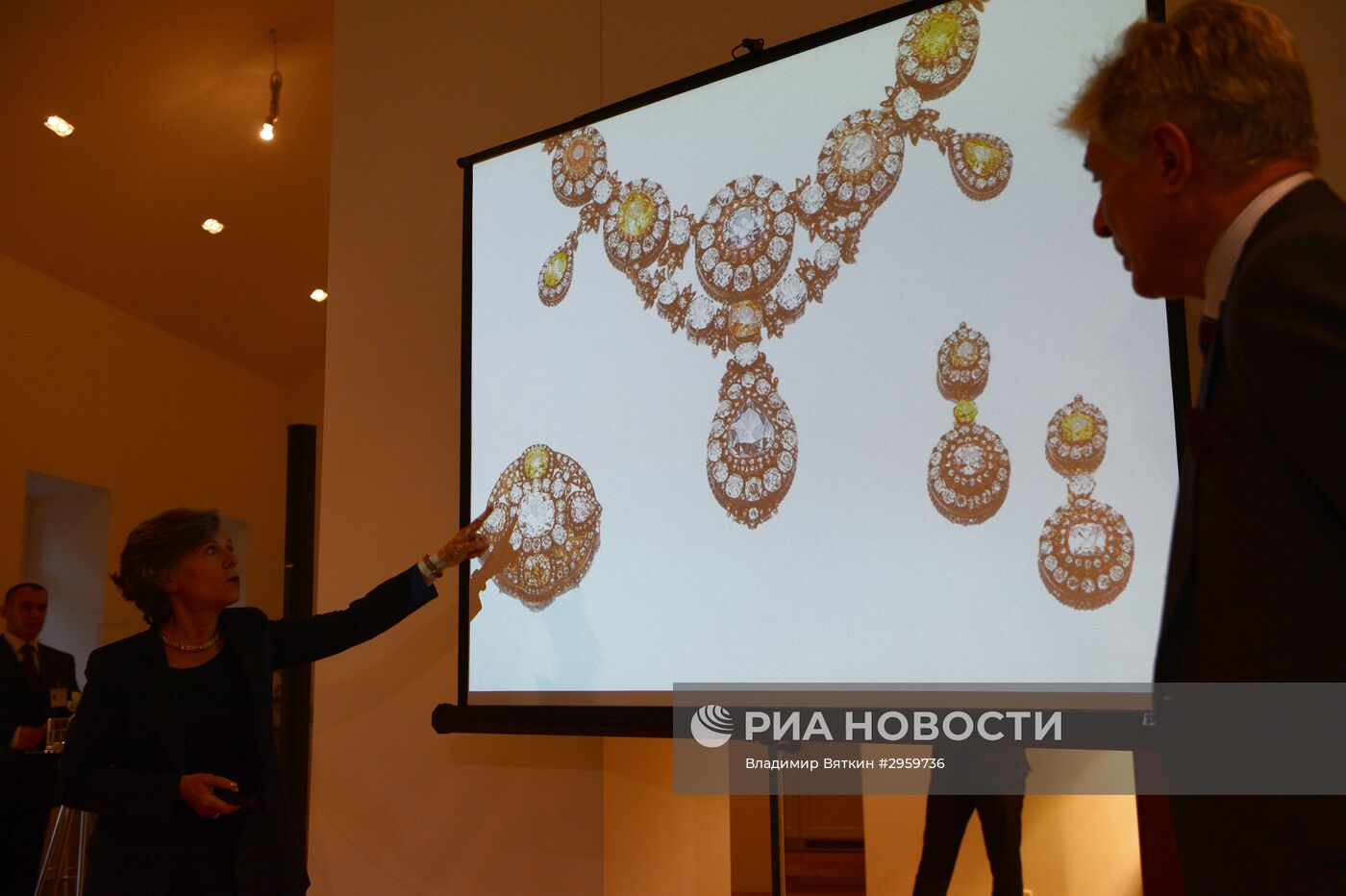 Презентация украшений аукционного дома Sotheby's в Москве