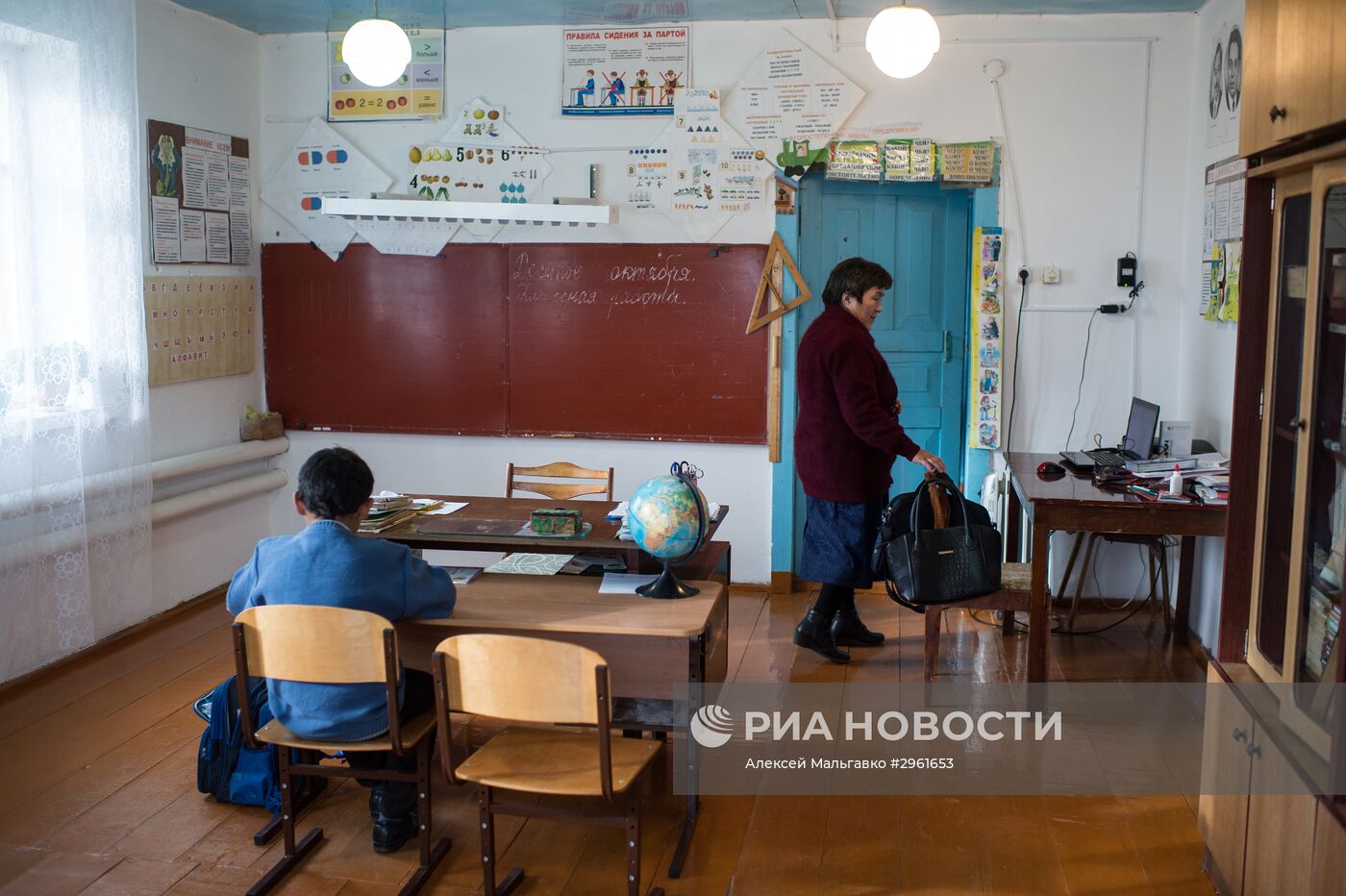 Школьник Айдар Колдашев из омской деревни Сибиляково