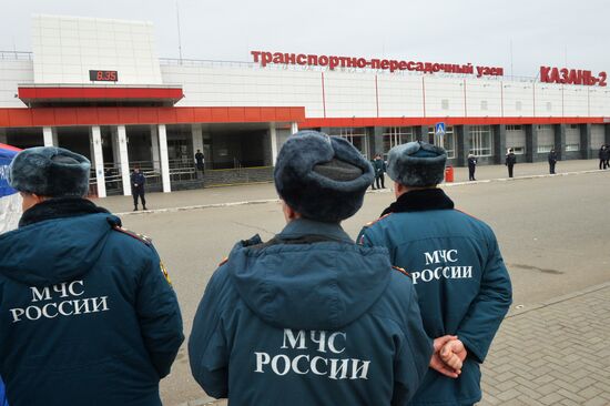 Учения по ликвидации последствий пожаров в Казани