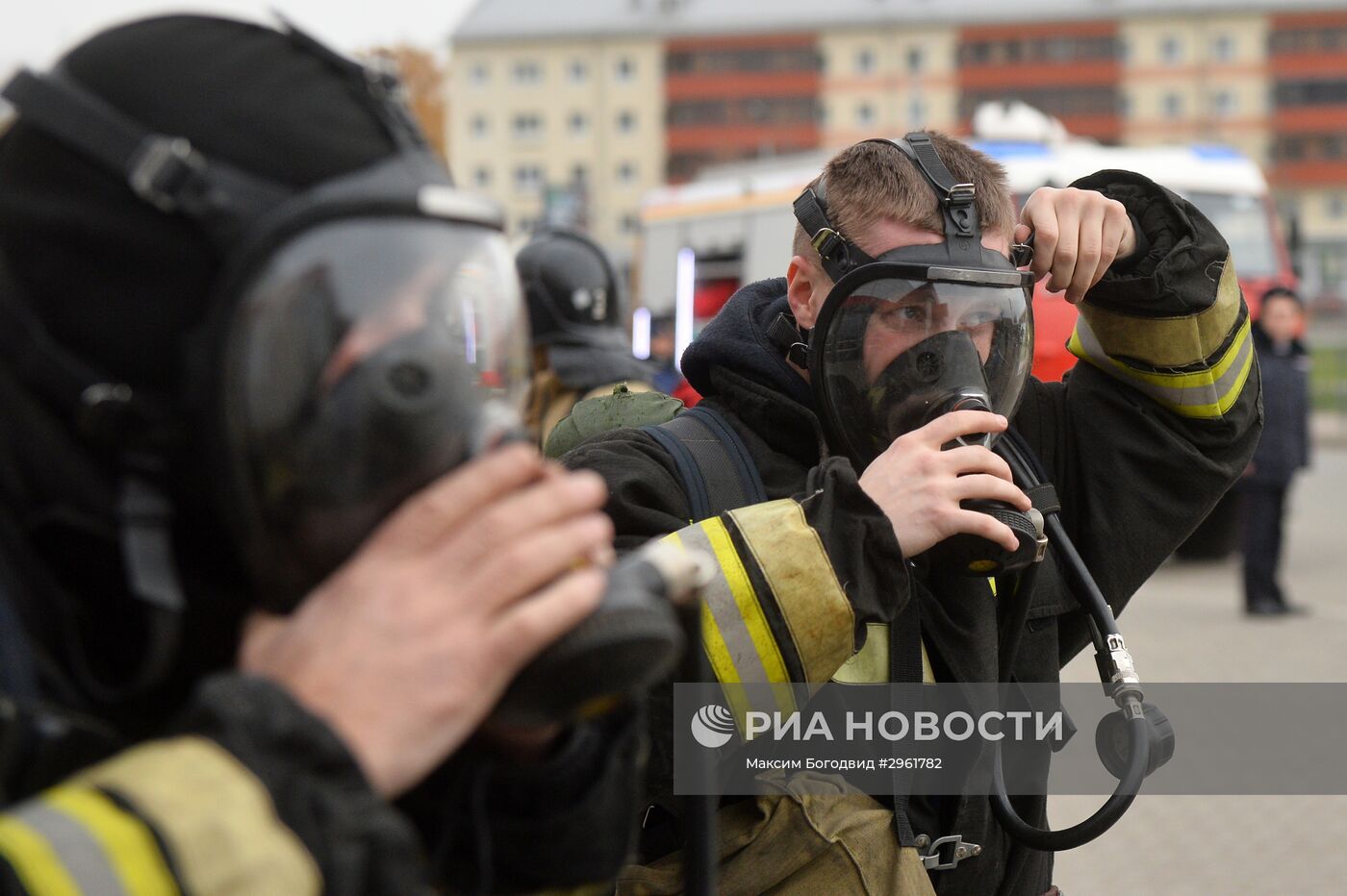 Учения по ликвидации последствий пожаров в Казани