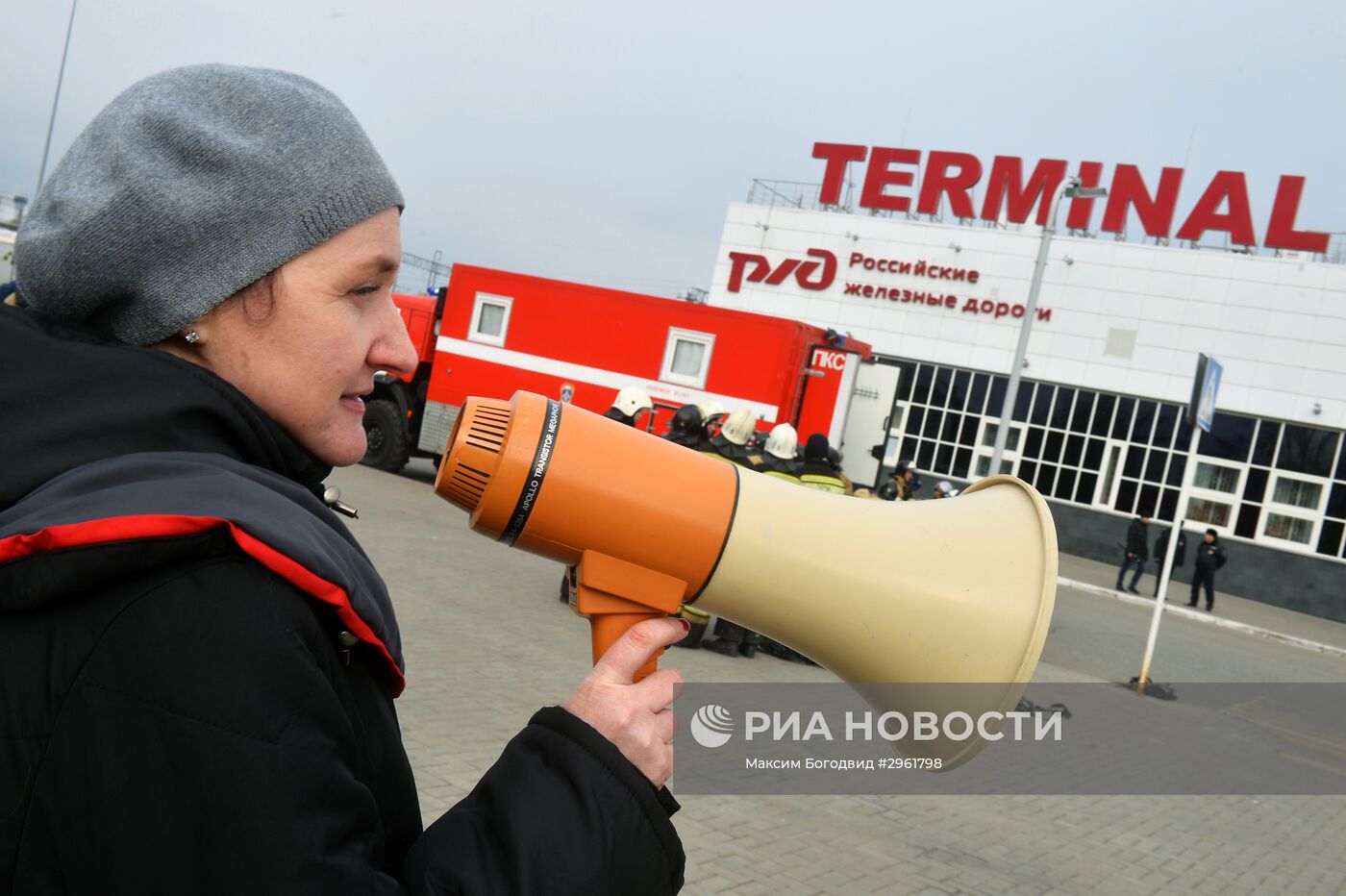 Учения по ликвидации последствий пожаров в Казани