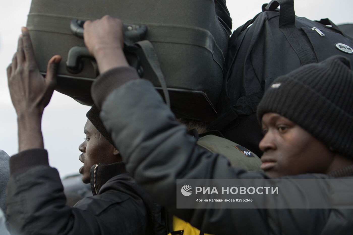 Закрытие стихийного лагеря беженцев в Кале