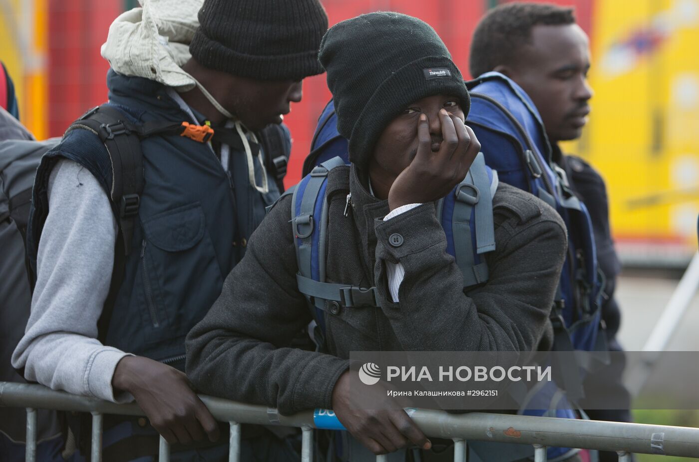 Закрытие стихийного лагеря беженцев в Кале