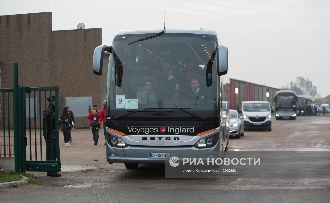 Закрытие стихийного лагеря беженцев в Кале