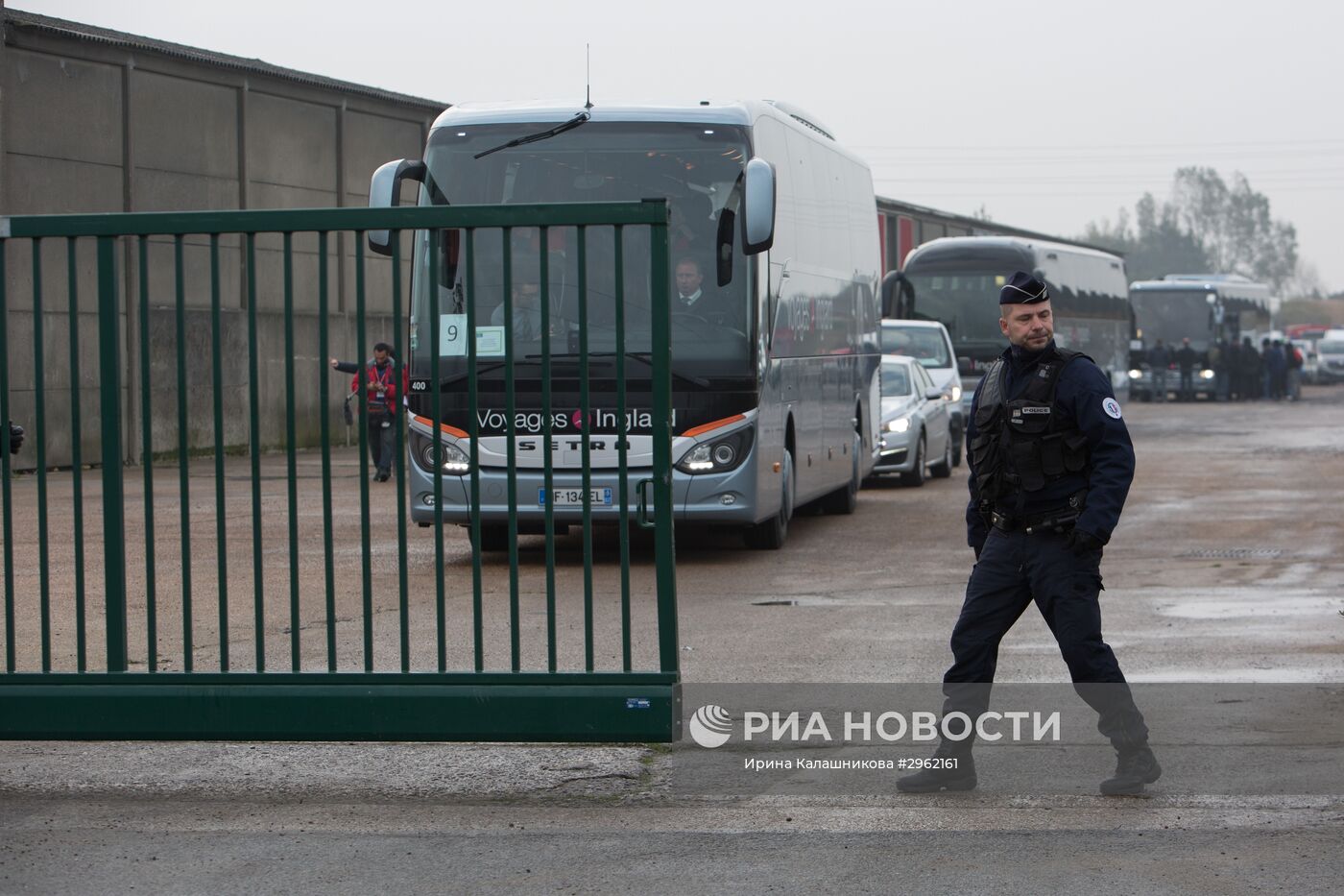 Закрытие стихийного лагеря беженцев в Кале