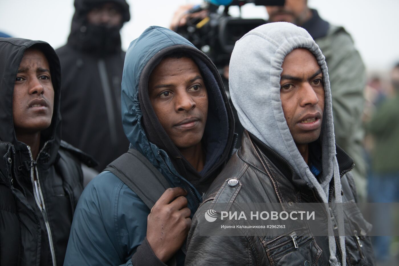 Закрытие стихийного лагеря беженцев в Кале