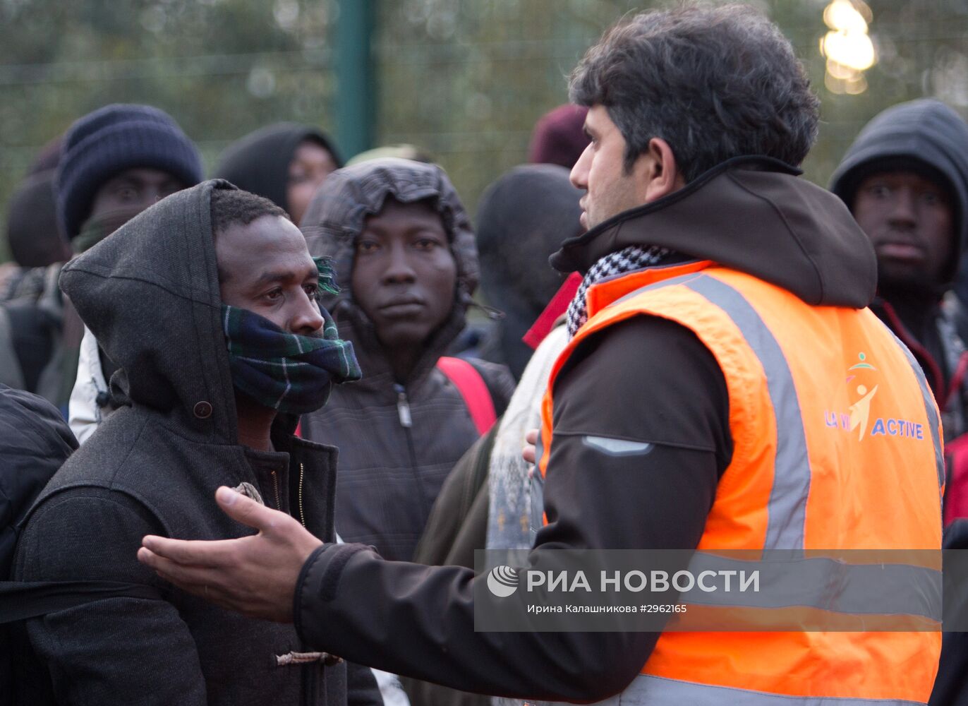 Закрытие стихийного лагеря беженцев в Кале