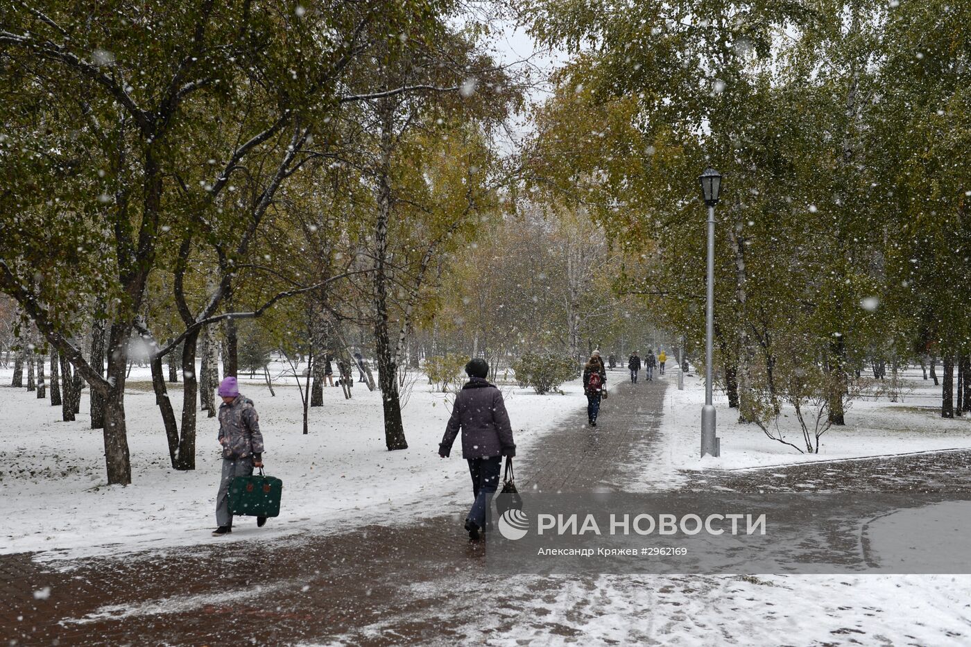 Зима в Новосибирске