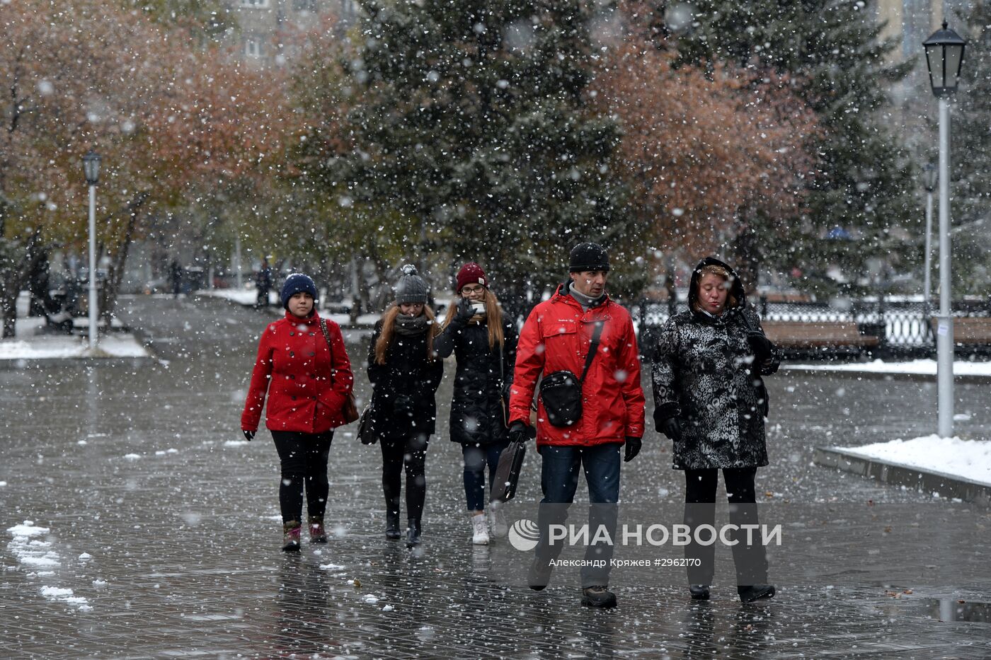 Зима в Новосибирске