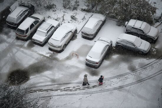 Зима в Новосибирске