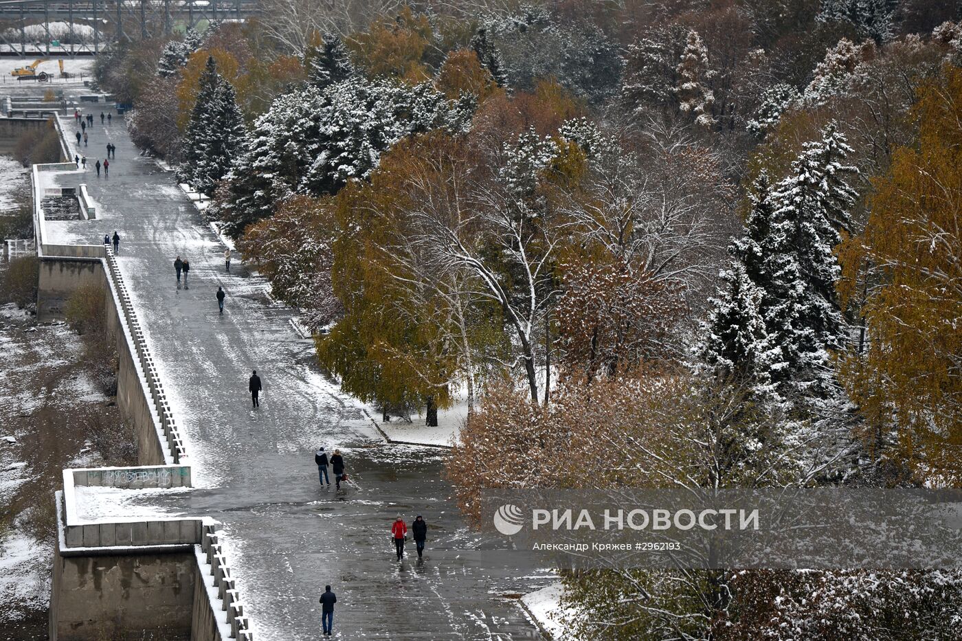 Зима в Новосибирске