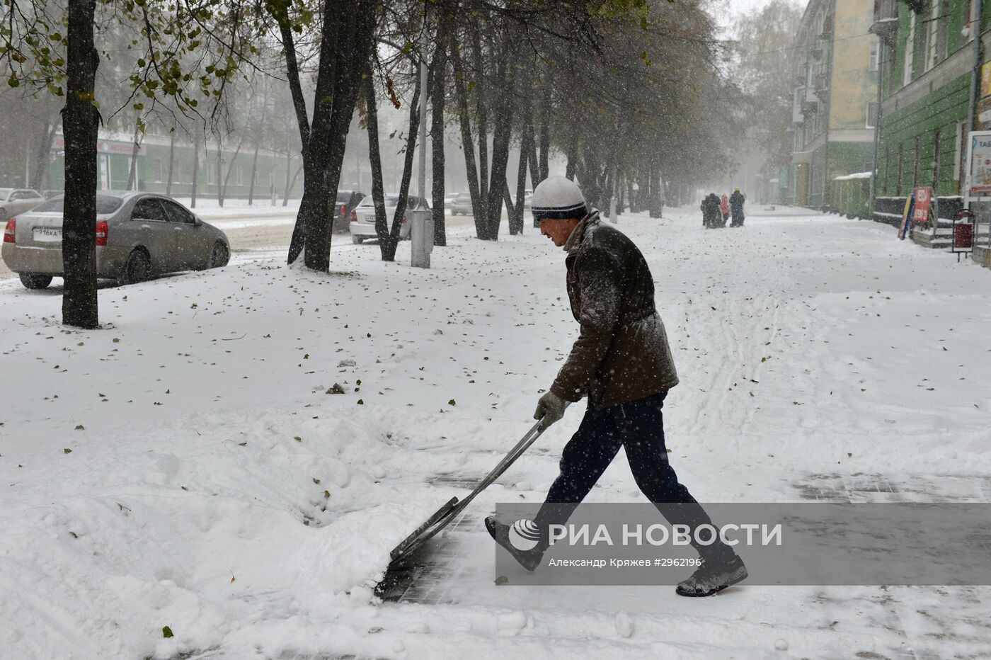 Зима в Новосибирске