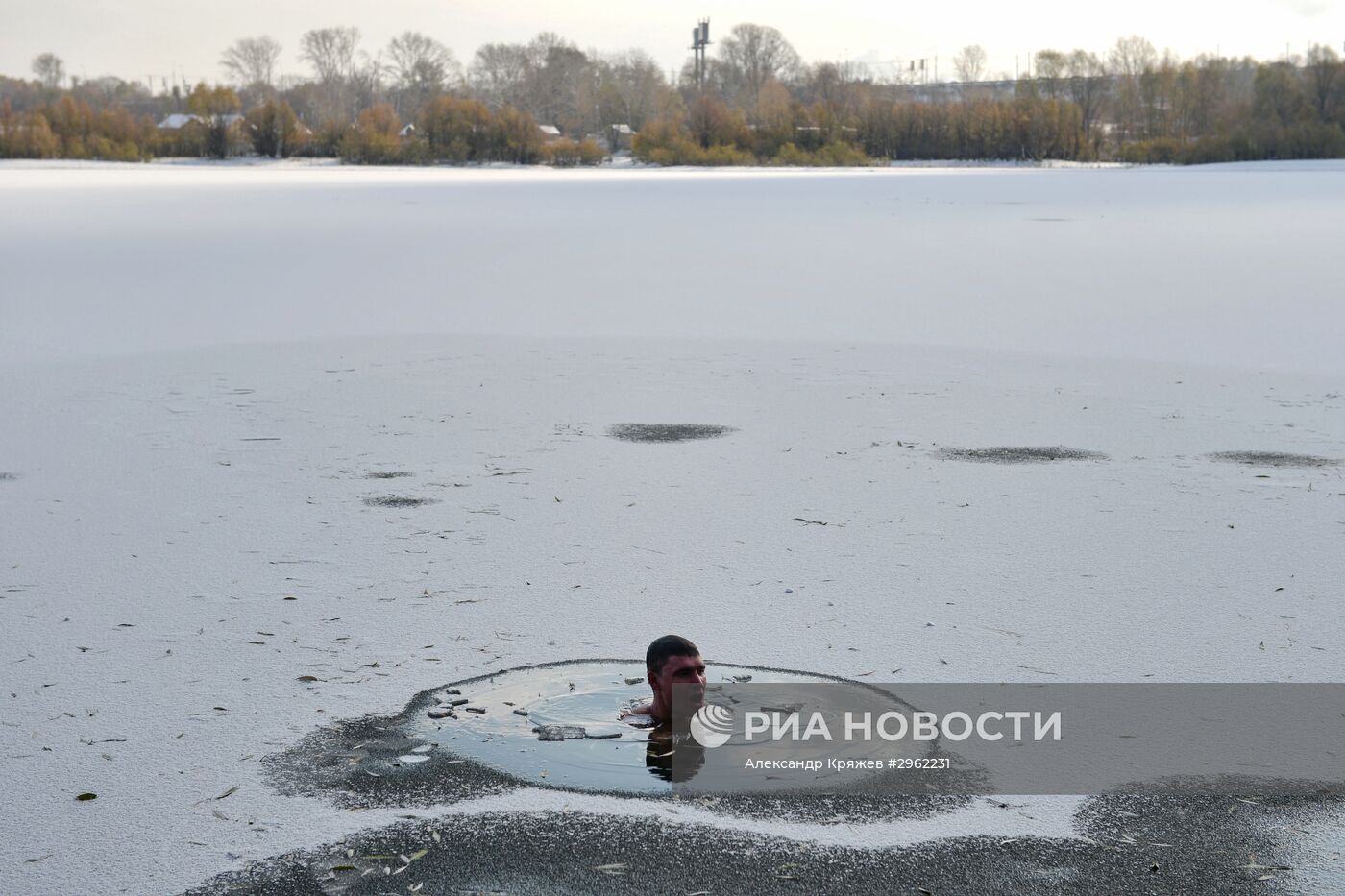 Зима в Новосибирске