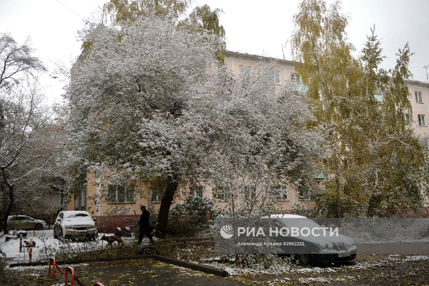 Зима в Новосибирске