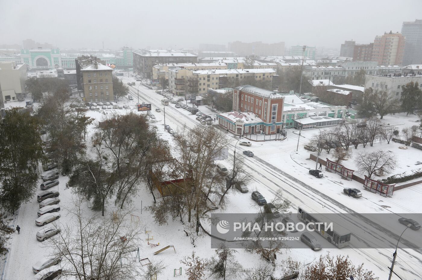 Зима в Новосибирске