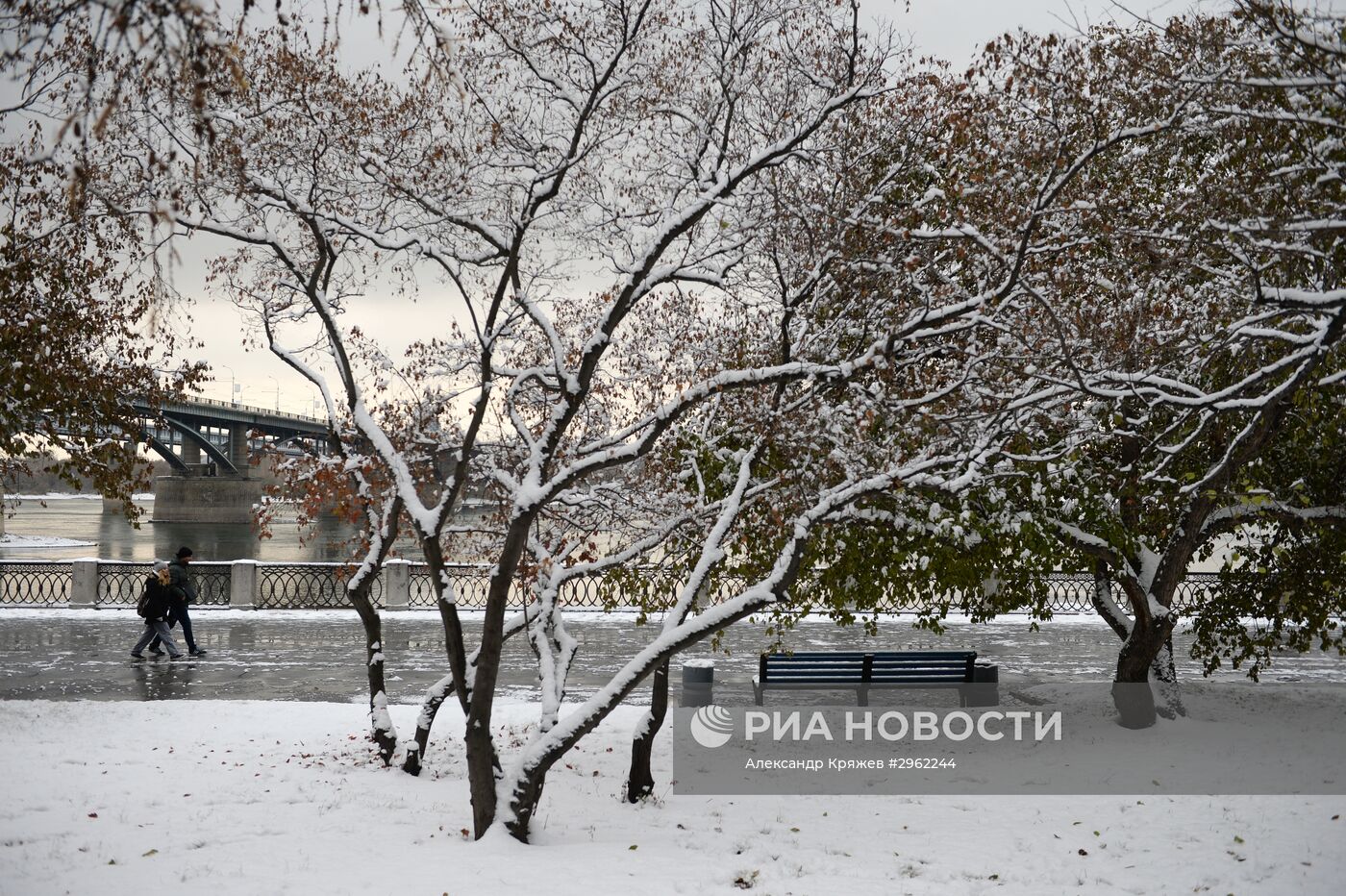 Зима в Новосибирске