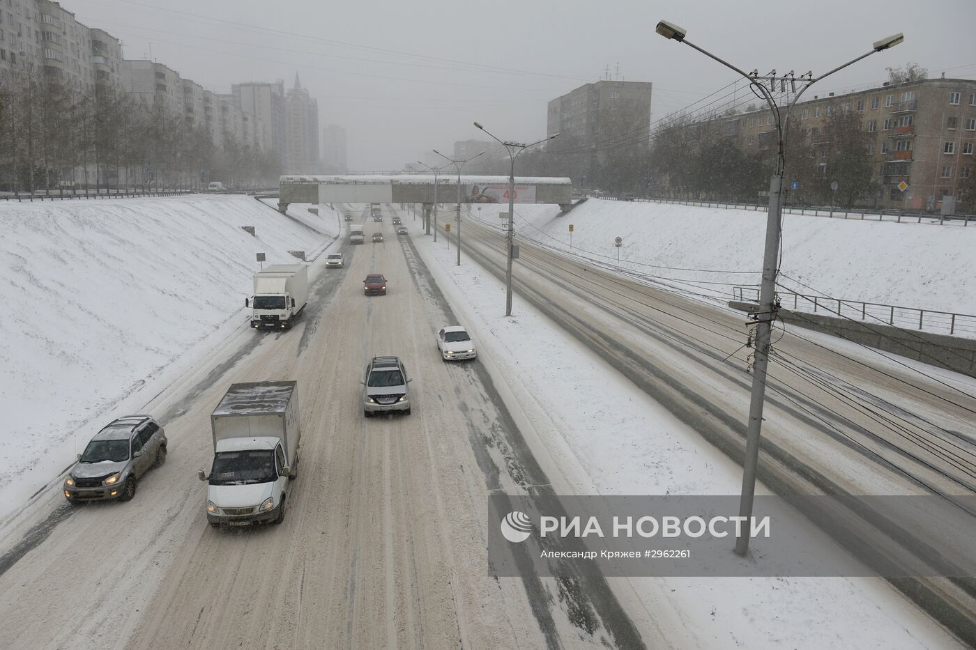 Зима в Новосибирске