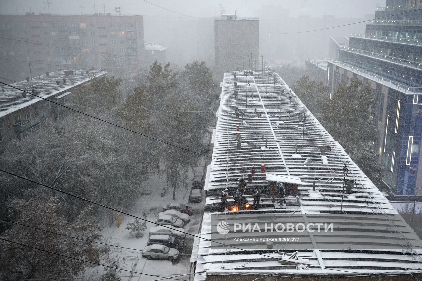 Зима в Новосибирске