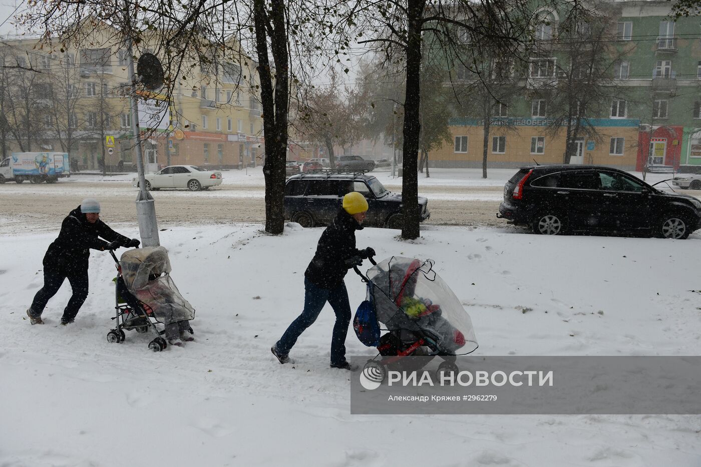 Зима в Новосибирске