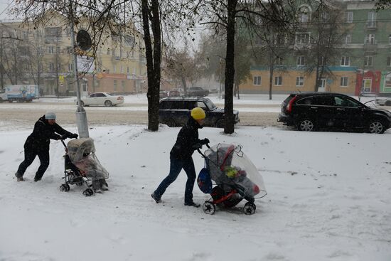 Зима в Новосибирске