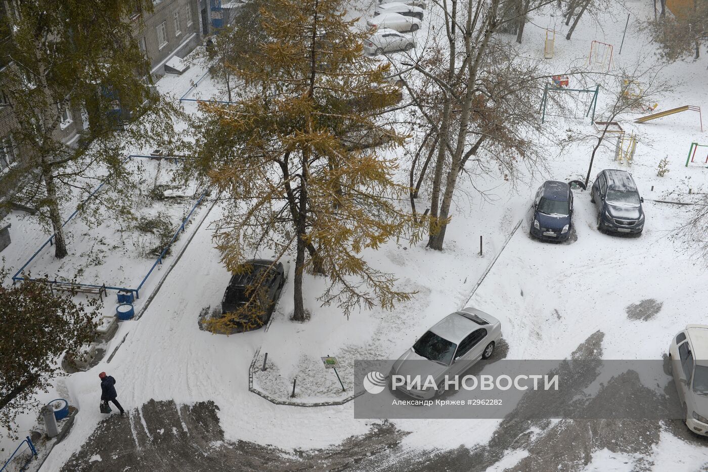 Зима в Новосибирске