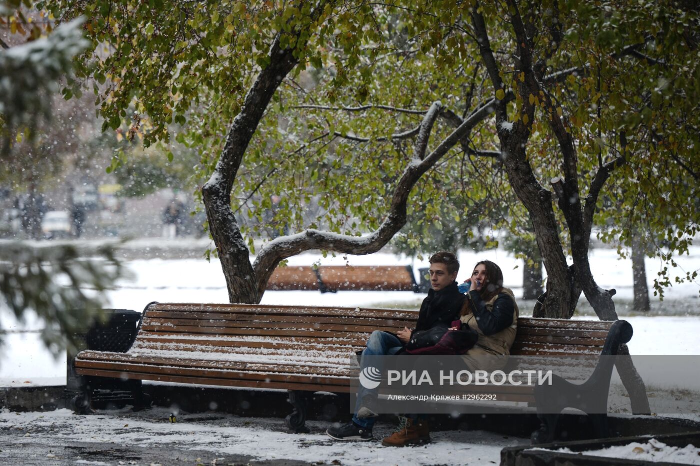 Зима в Новосибирске