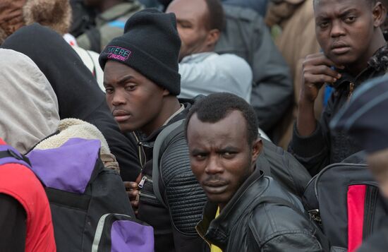 Ситуация с мигрантами в Кале