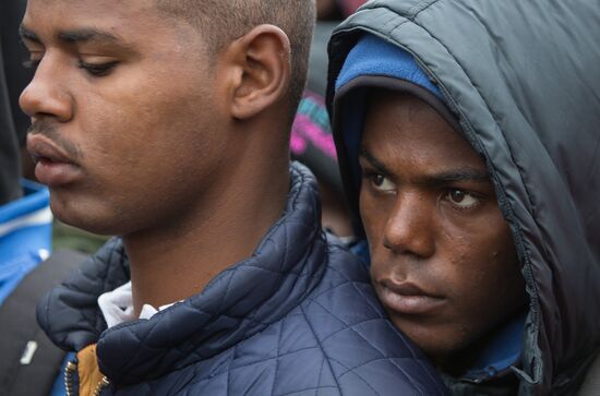Ситуация с мигрантами в Кале