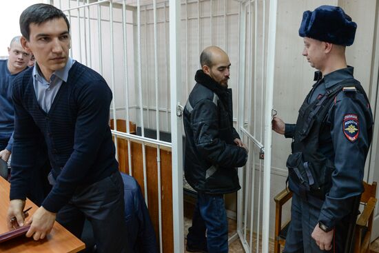 Заседание суда по делу гражданина США Хулио Прието в Новосибирской области