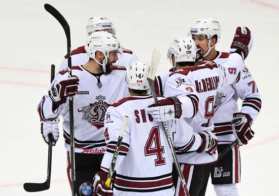 Хоккей. КХЛ. Матч "Динамо" (Москва) - "Динамо" (Рига)